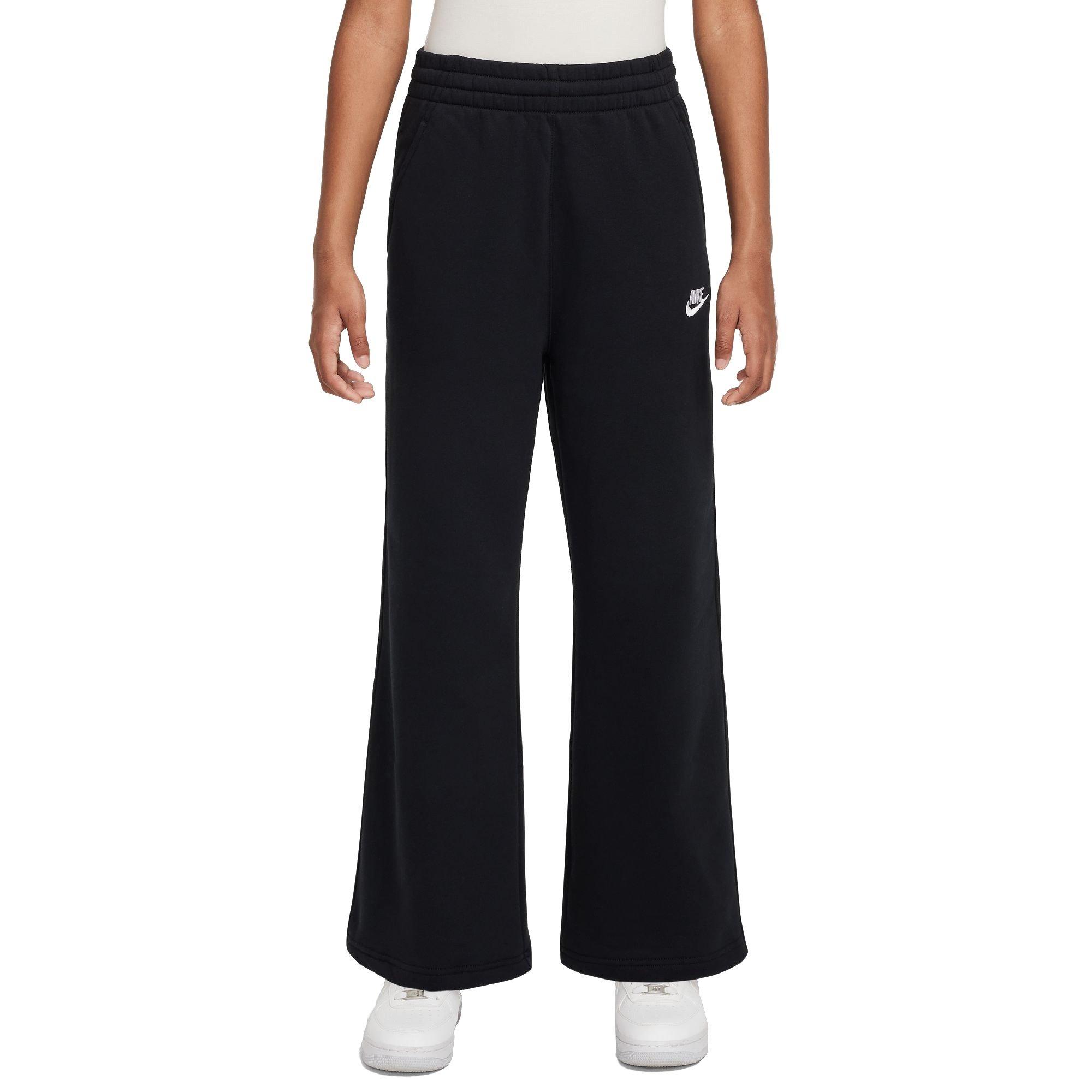 Nike fleece wide pants best sale